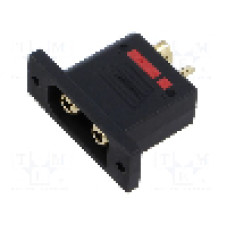 Conector alimentare DC, 500V, 2 pini, seria QS, {{Dimensiune pin}}. DONGGUAN QS ELECTRONIC TECH CO.,LTD - QS8P-U-M