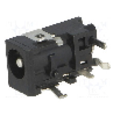 Conector alimentare DC, 6,3V DC, {{Numarul de pini}} pini, seria {{Seria producatorului}}, 4/1,7mm. LUMBERG - 1613 05