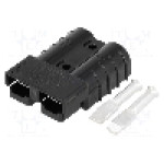 Conector alimentare DC, 80V, 2 pini, seria {{Seria producatorului}}, {{Dimensiune pin}}. ENCITECH - 1130-0201-05