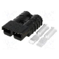 Conector alimentare DC, 80V, 2 pini, seria {{Seria producatorului}}, {{Dimensiune pin}}. ENCITECH - 1130-0211-06
