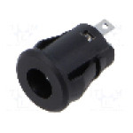 Conector alimentare DC, {{Tensiune nominala}}, 2 pini, seria {{Seria producatorului}}, {{Dimensiune pin}}. LUMBERG - 1610 07