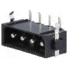 Conector alimentare DC, {{Tensiune nominala}}, 4 pini, seria {{Seria producatorului}}, {{Dimensiune pin}}. JOINT TECH - C5080WR-04P