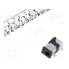 Conector alimentare DC, {{Tensiune nominala}}, {{Numarul de pini}} pini, seria {{Seria producatorului}}, 2,35/0,7mm. HSM - C9746-GCVBR000R