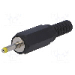 Conector alimentare DC, {{Tensiune nominala}}, {{Numarul de pini}} pini, seria {{Seria producatorului}}, 2,35/0,7mm. NINIGI - PC-0.75/2.4