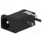 Conector alimentare DC, {{Tensiune nominala}}, {{Numarul de pini}} pini, seria {{Seria producatorului}}, 3,4/1,3mm, 3,5/1,3mm. CHANGZHOU DAHUA IMP AND EXP (GROUP) CO - VG02168B