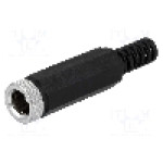 Conector alimentare DC, {{Tensiune nominala}}, {{Numarul de pini}} pini, seria {{Seria producatorului}}, 5,5/2,1mm. CHANGZHOU DAHUA IMP AND EXP (GROUP) CO - VG18040A