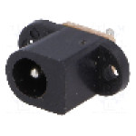 Conector alimentare DC, {{Tensiune nominala}}, {{Numarul de pini}} pini, seria {{Seria producatorului}}, 5,5/2,1mm. NINIGI - PC-010C