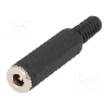 Conector alimentare DC, {{Tensiune nominala}}, {{Numarul de pini}} pini, seria {{Seria producatorului}}, 5,5/2,1mm. NINIGI - PC-GP2.1/1