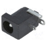 Conector alimentare DC, {{Tensiune nominala}}, {{Numarul de pini}} pini, seria {{Seria producatorului}}, 5,5/2,5mm. ADAM TECH - ADC-002-2