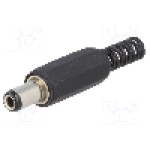 Conector alimentare DC, {{Tensiune nominala}}, {{Numarul de pini}} pini, seria {{Seria producatorului}}, 5,5/2,5mm. CHANGZHOU DAHUA IMP AND EXP (GROUP) CO - VG18011B