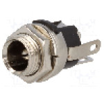 Conector alimentare DC, {{Tensiune nominala}}, {{Numarul de pini}} pini, seria {{Seria producatorului}}, 5,5/2,5mm. CHANGZHOU DAHUA IMP AND EXP (GROUP) CO - VG18035B