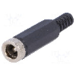 Conector alimentare DC, {{Tensiune nominala}}, {{Numarul de pini}} pini, seria {{Seria producatorului}}, 5,5/2,5mm. CHANGZHOU DAHUA IMP AND EXP (GROUP) CO - VG18040B