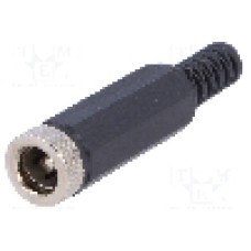 Conector alimentare DC, {{Tensiune nominala}}, {{Numarul de pini}} pini, seria {{Seria producatorului}}, 5,5/2,5mm. CHANGZHOU DAHUA IMP AND EXP (GROUP) CO - VG18040B