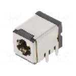 Conector alimentare DC, {{Tensiune nominala}}, {{Numarul de pini}} pini, seria {{Seria producatorului}}, 5,5/2,5mm. HSM - C9753-DGYB0000R