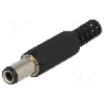 Conector alimentare DC, {{Tensiune nominala}}, {{Numarul de pini}} pini, seria {{Seria producatorului}}, 6,3/3,1mm. CHANGZHOU DAHUA IMP AND EXP (GROUP) CO - VG18017A