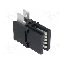 Conector alimentare DC, {{Tensiune nominala}}, {{Numarul de pini}} pini, seria {{Seria producatorului}}, {{Dimensiune pin}}. AMPHENOL - 10125600-S01LF