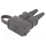 Conector alimentare DC, {{Tensiune nominala}}, {{Numarul de pini}} pini, seria {{Seria producatorului}}, {{Dimensiune pin}}. ANDERSON POWER PRODUCTS - 3-6055P2-BK