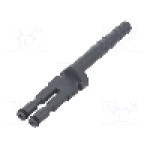 Conector alimentare DC, {{Tensiune nominala}}, {{Numarul de pini}} pini, seria {{Seria producatorului}}, {{Dimensiune pin}}. ANDERSON POWER PRODUCTS - E80-20