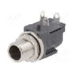 Conector alimentare DC, {{Tensiune nominala}}, {{Numarul de pini}} pini, seria {{Seria producatorului}}, {{Dimensiune pin}}. SWITCHCRAFT - RAPC10PS