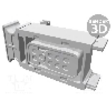 Conector auto, 2.5mm System, 9 pini, TE Connectivity - 967354-3