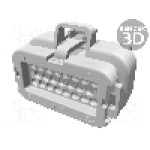 Conector auto, AMPSEAL, 23 pini, TE Connectivity - 770680-5