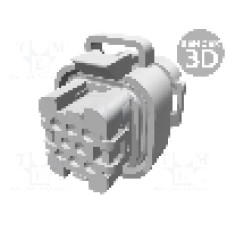 Conector auto, AMPSEAL, 8 pini, TE Connectivity - 776286-1