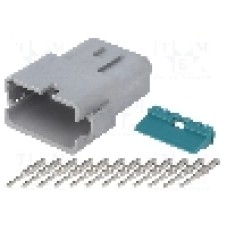 Conector auto, AT, 12 pini, AMPHENOL - AT04-12PA-KIT01