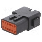 Conector auto, AT, 12 pini, AMPHENOL - AT04-12PB