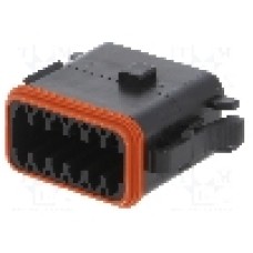 Conector auto, AT, 12 pini, AMPHENOL - AT06-12SB