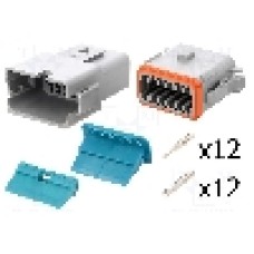 Conector auto, AT, 12 pini, AMPHENOL - AT12PS-CKIT Conector auto, AT, 12 pini, AMPHENOL - AT12PS-CKIT