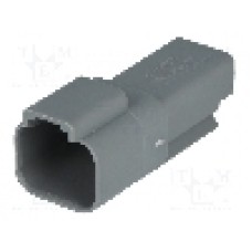 Conector auto, AT, 2 pini, AMPHENOL - AT04-2P