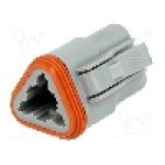 Conector auto, AT, 3 pini, AMPHENOL - AT06-3S