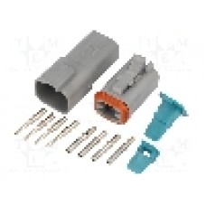 Conector auto, AT, 4 pini, AMPHENOL - AT4PS-CKIT Conector auto, AT, 4 pini, AMPHENOL - AT4PS-CKIT