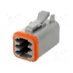 Conector auto, AT, 6 pini, AMPHENOL - AT06-6S