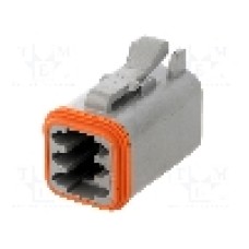 Conector auto, AT, 6 pini, AMPHENOL - AT06-6S