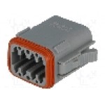 Conector auto, AT, 8 pini, AMPHENOL - AT06-08SA