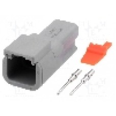 Conector auto, ATM, 2 pini, AMPHENOL - ATM04-2P-KIT01 Conector auto, ATM, 2 pini, AMPHENOL - ATM04-2P-KIT01