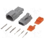 Conector auto, ATM, 3 pini, AMPHENOL - ATM3PS-CKIT