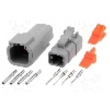 Conector auto, ATM, 4 pini, AMPHENOL - ATM4PS-CKIT