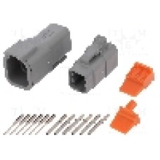 Conector auto, ATM, 6 pini, AMPHENOL - ATM6PS-CKIT