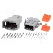 Conector auto, ATM, 8 pini, AMPHENOL - ATM8PS-CKIT