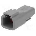 Conector auto, ATP, 2 pini, AMPHENOL - ATP04-2P