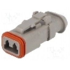 Conector auto, DT, 2 pini, DEUTSCH - DT06-2S-E008