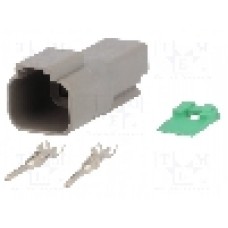 Conector auto, DT, 2 pini, DEUTSCH - S-DT 04-2 P