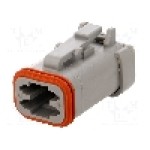 Conector auto, DT, 4 pini, DEUTSCH - DT06-4S-EP04