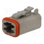 Conector auto, DT, 4 pini, DEUTSCH - DT06-4S