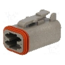 Conector auto, DT, 4 pini, DEUTSCH - DT06-4S