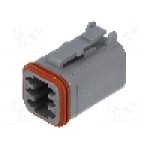 Conector auto, DT, 6 pini, DEUTSCH - DT06-6S