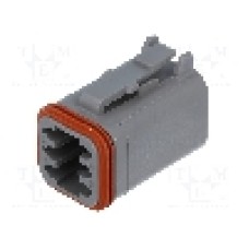 Conector auto, DT, 6 pini, DEUTSCH - DT06-6S