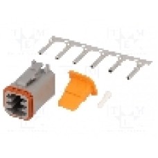 Conector auto, DT, 6 pini, DEUTSCH - S-DT 06-6 S
